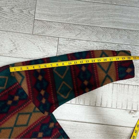 Western Tribal Flannel‎ Fleece Shacket M - Picture 4 of 9